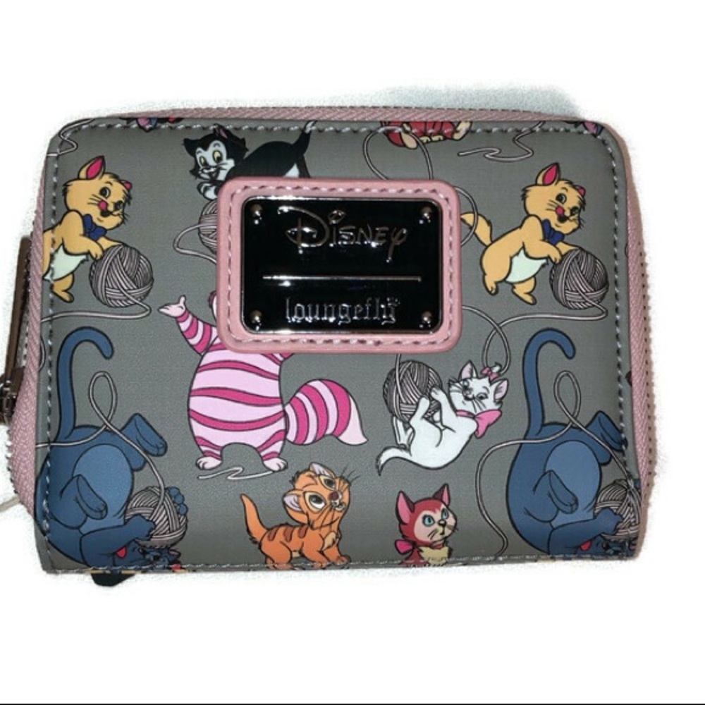 SOLD!DISNEY CATS CROSSBODY BAG & WALLET - Picture 6 of 8